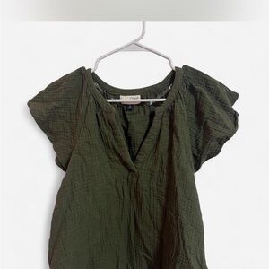 Universal Thread Dark Green Blouse